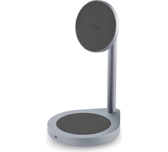 Изображение товара Беспроводное зарядное устройство uBear Stage, 2-в-1, MagSafe совместимое WL06SG21-AD