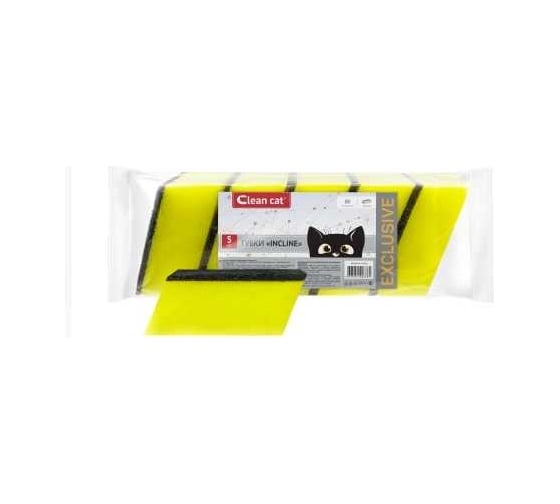 Изображение товара Губка EUROHOUSE CleanCat-Incline 5 шт ГПК376