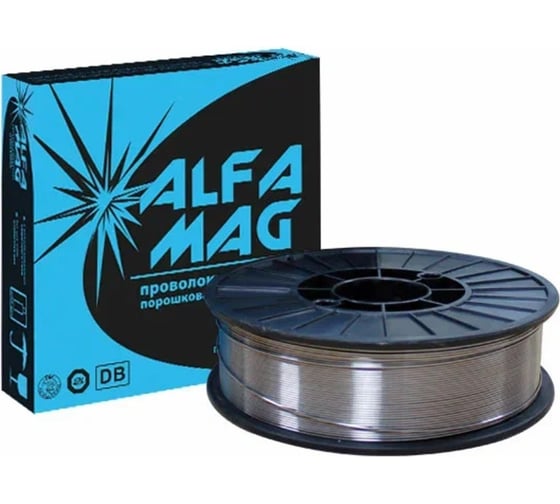 Изображение товара Проволока YH E71T-1 порошковая, 1.2 мм, D300, 15KG/Spool AlfaMag 530398