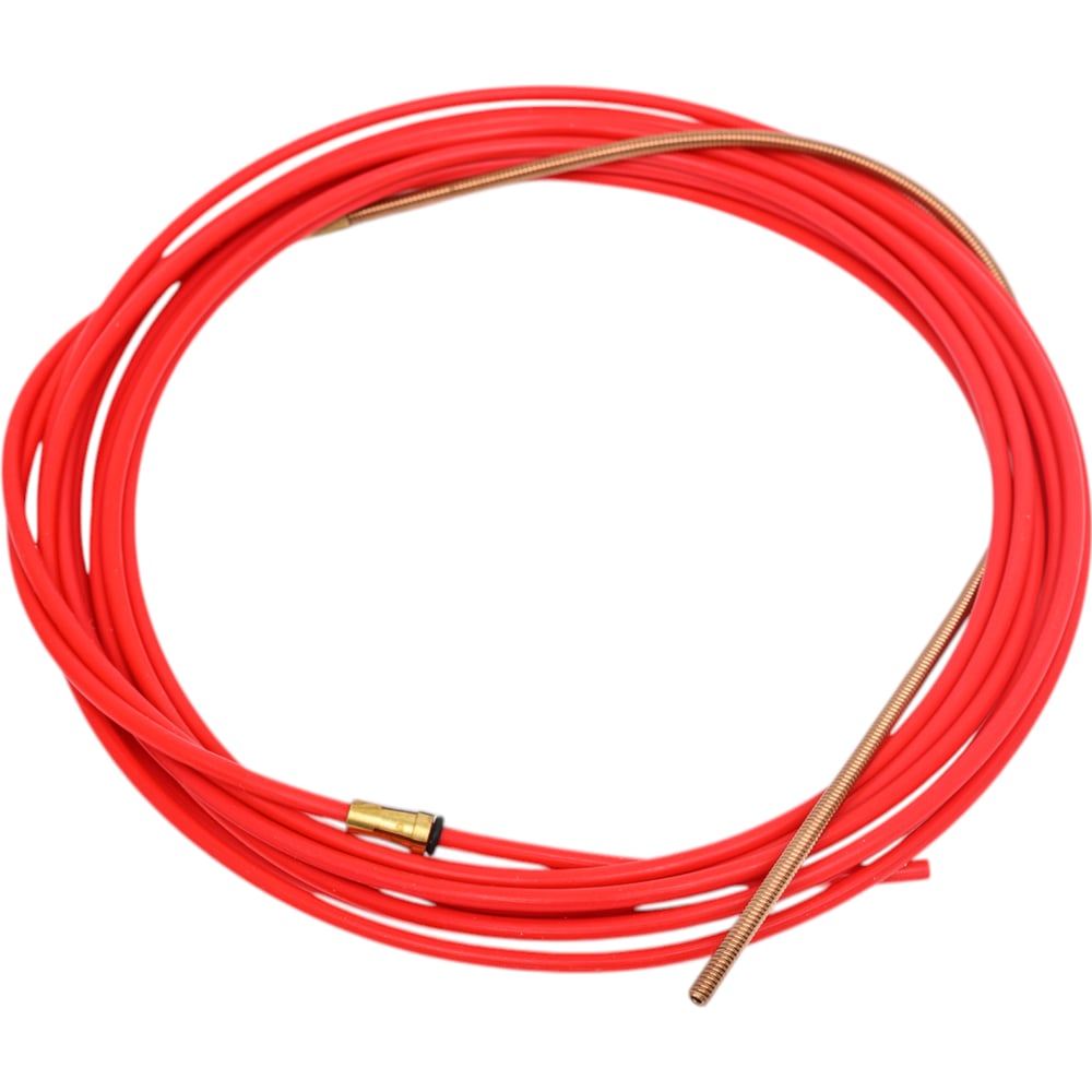 Изображение товара Направляющий канал из тефлона 1.0-1.2 мм 5.5 м красный AWT