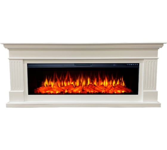 Изображение товара Каминокомплект InterFlame Вермонт с FREESPACE60 белый