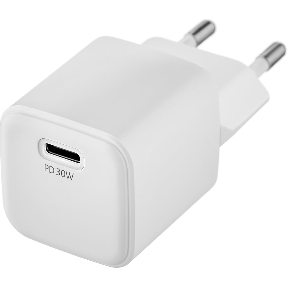 Изображение товара Зарядное устройство uBear Select Pro GaN 30W с разъемом Type-C для Apple и ноутбуков