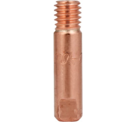 Изображение товара Наконечник MIG 15 E-Cu М6/0.6/6/25, прямой, 10 шт AWT 752399