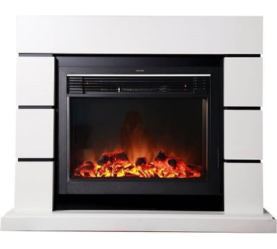 Изображение товара Каминокомплект InterFlame Nord ЕС с Jipiter BL белый Nord с Jipiter BL белый