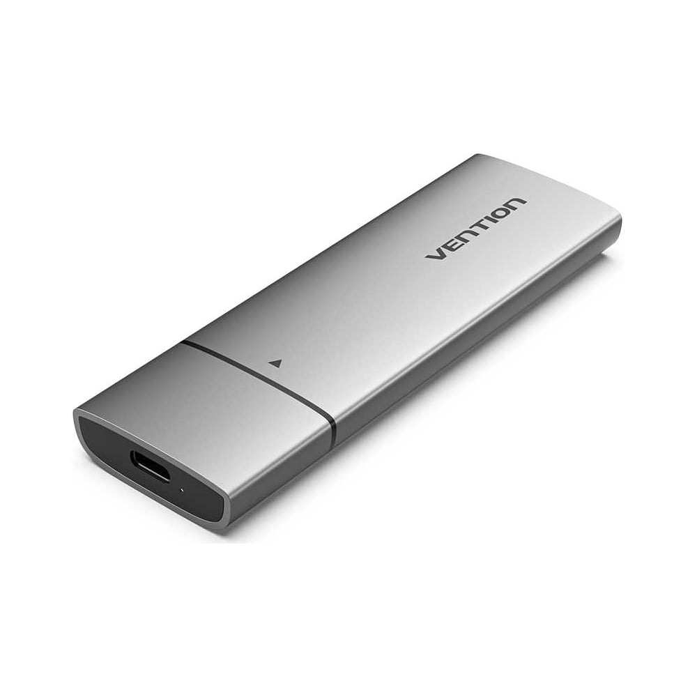 Корпус для SSD VENTION USB 3.1 Gen 2-C, M.2, NGFF (B-Key/B&amp;M Key) серый, шт. KPFH0