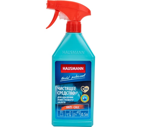 Изображение товара Чистящее средство для удаления известкового налета 0,5л Hausmann HM-CH-03 001