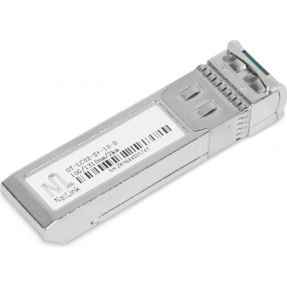 Изображение товара Модуль SFP Netlink Sfp-ot-lc02-s+-2-d-10g 1310nm 2km УТ000002014