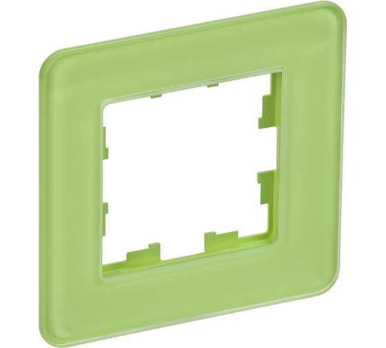 Изображение товара 1-местная рамка IEK Brite ру-1-2-бр стекло эко грин re BR-M12-G-41-K06