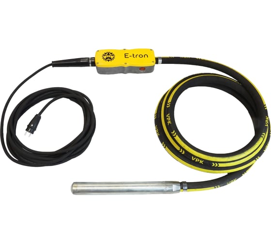 Изображение товара Глубинный вибратор со встроенным преобразователем VPK E-tron 50/220/5/10 ВЧ (Electron) 12010012715