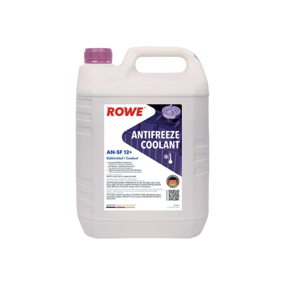 Изображение товара Охлаждающая жидкость ROWE HIGHTEC ANTIFREEZE AN-SF G12+ 5 л
