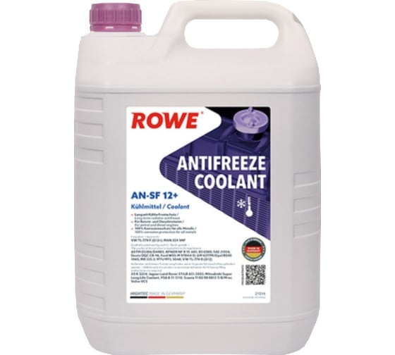 Изображение товара Охлаждающая жидкость ROWE HIGHTEC ANTIFREEZE AN-SF G12+ 21014-0050-99