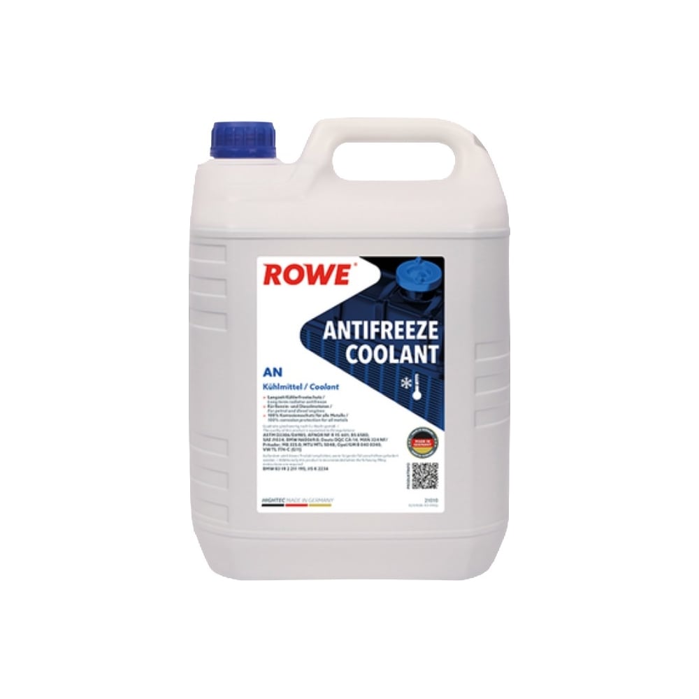 Изображение товара Охлаждающая жидкость ROWE HIGHTEC ANTIFREEZE AN G11 5 л