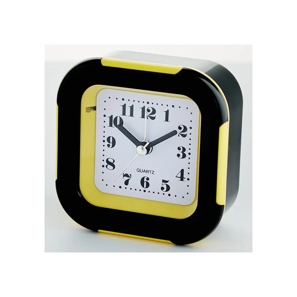 Изображение товара Будильник Delta DT8-0016 настольные механические часы черный