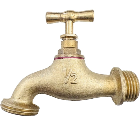 Изображение товара Кран садовый с вентелем Профитт вход 1/2", выход 3/4" 2103315