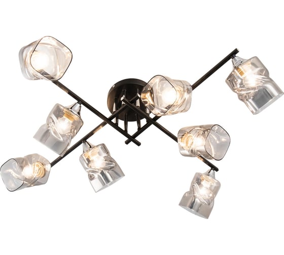 Изображение товара Люстра Citilux Клаус Черный+Хром CL134185