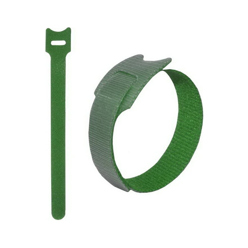 Изображение товара Хомут-липучка (стяжка) Pro Legend 210 мм х 16 мм, 10 шт. / 1 цвет / зеленый PL9661