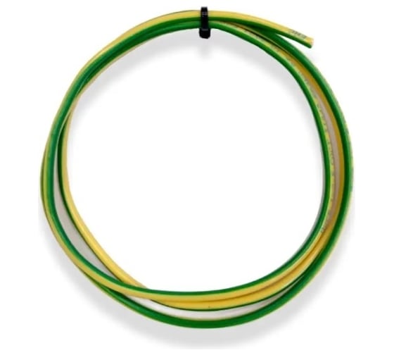 Изображение товара Электрический провод пугвнг(a)-ls ПРОВОДНИК 1x10 мм2 зелено-желтый, 20м OZ249977L20