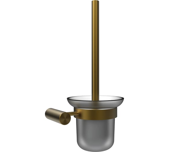 Изображение товара Ершик для унитаза Raiber Graceful матовое золото RPG-80009