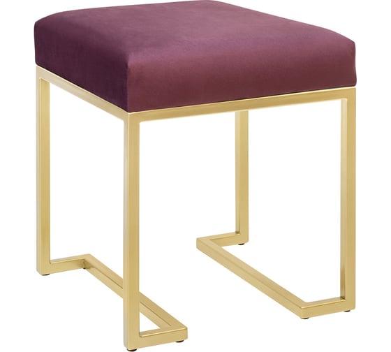 Изображение товара Пуф GreenWeen OMEGA, золотой, Marsala, 400x400x450 мм GW-PUF-OMEGA-G-MARS