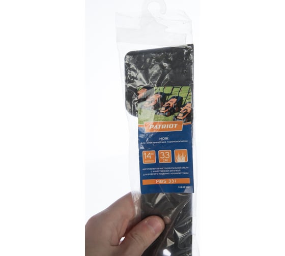 Изображение товара Нож MBS 331 для газонокосилок PT1634E PATRIOT 512003021