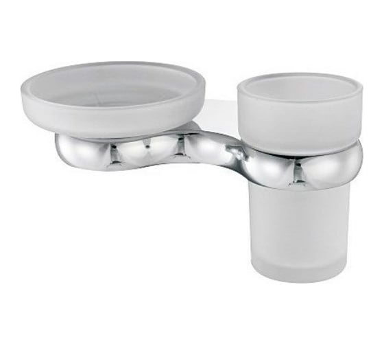 Изображение товара Держатель стакана и мыльницы WasserKRAFT Berkel K-6826