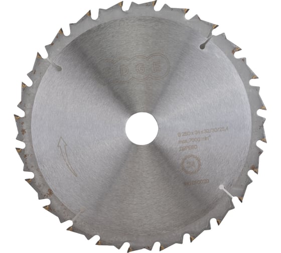 Изображение товара Диск пильный по дереву 250х32/30/25,4, 24 зуба EDGE by PATRIOT 810010020