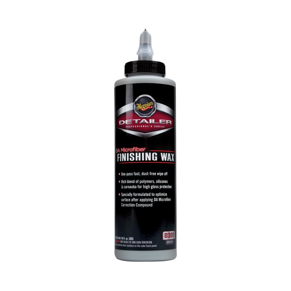 фото Финишный воск meguiar's da microfiber finishing wax d30116