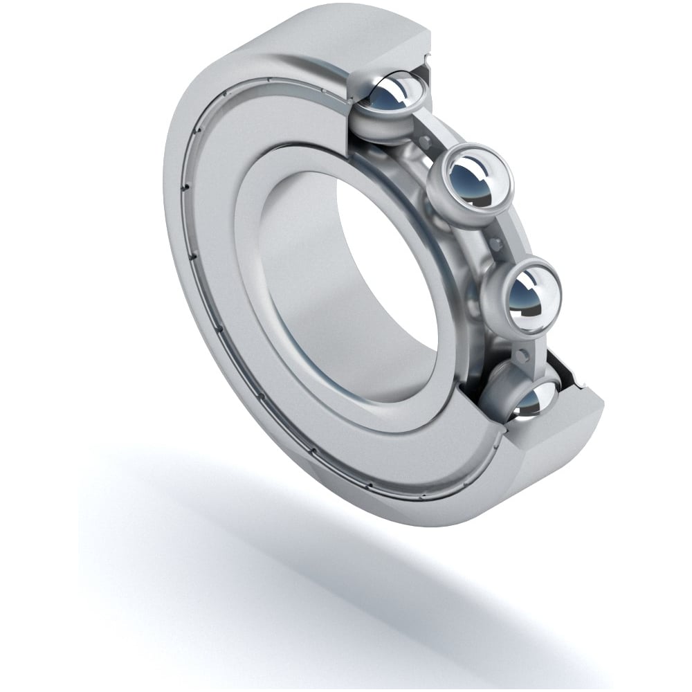 Изображение товара Подшипник FAG 6200-C-2Z-C3>V шариковый радиальный закрытый диаметр 10 мм