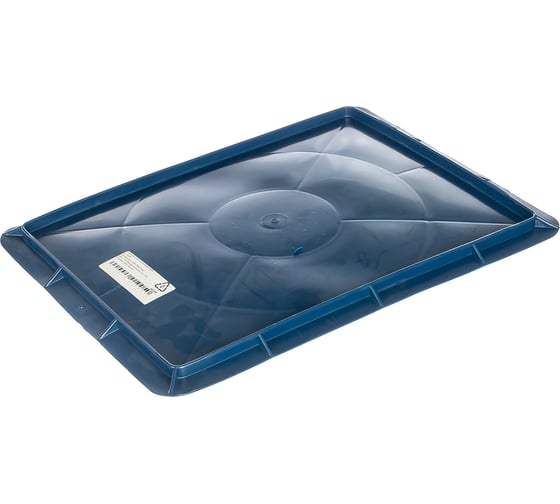 Изображение товара Крышка для сырково-творожного ящика, синяя Тара.ру 01005