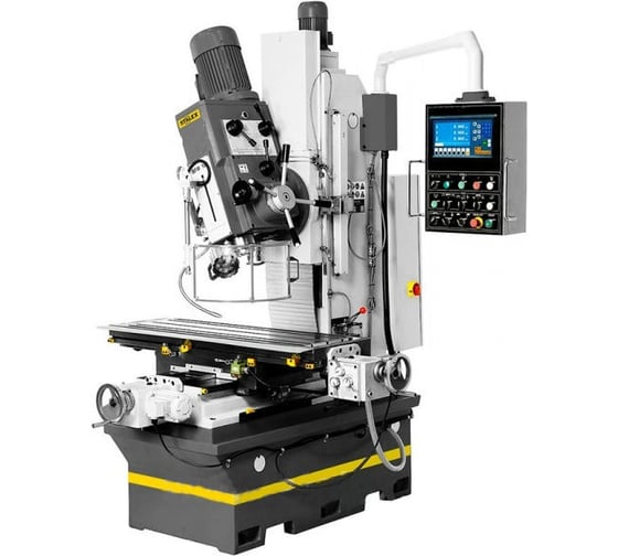 Изображение товара Вертикально-фрезерный станок с УЦИ, автоподача X/Y/Z Stalex BFM180