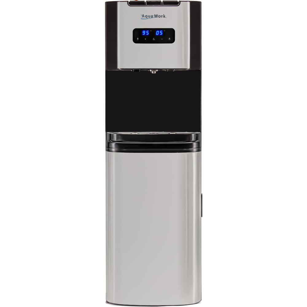 Изображение товара Кулер для воды Aqua Work qrb-72ls черный 29964 с нагревом и охлаждением