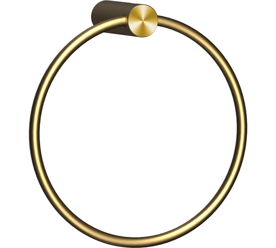 Изображение товара Полотенцедержатель Raiber Graceful матовое золото RPG-80006