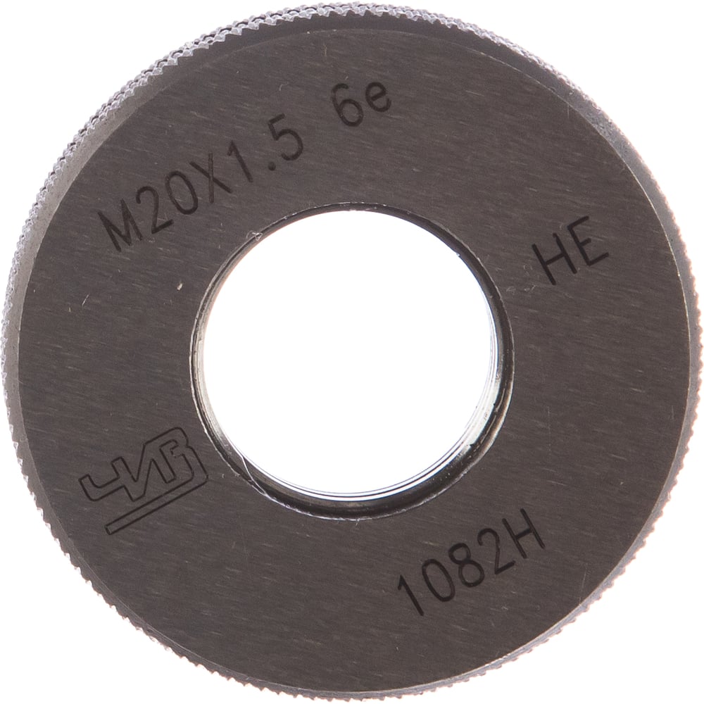 Изображение товара Калибр-кольцо М 20 х1.0 6g инструментальная сталь ГОСТ 24997-2004