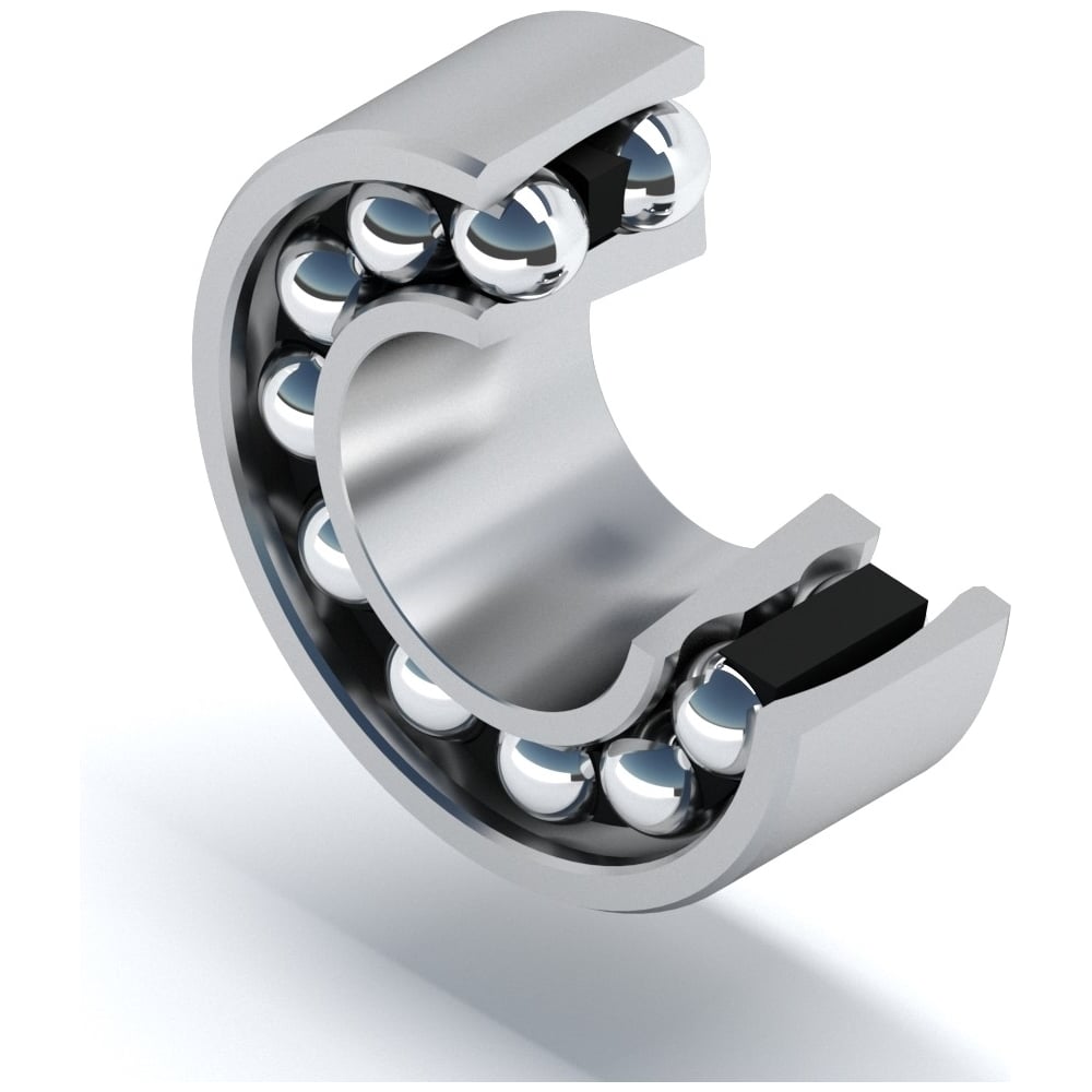 Изображение товара Шариковый двухрядный радиальный сферический подшипник DINROLL 1307KTN