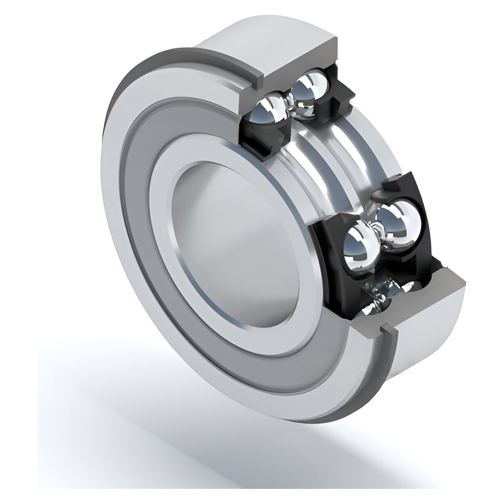 Изображение товара Подшипник SNR 5303NRZZ шариковый двухрядный радиально-упорный 47x47x22 мм