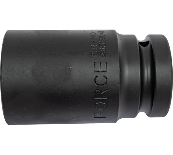 Изображение товара Головка 1", 6 гранная, ударная L=100 мм, 41 мм FORCE 48510041
