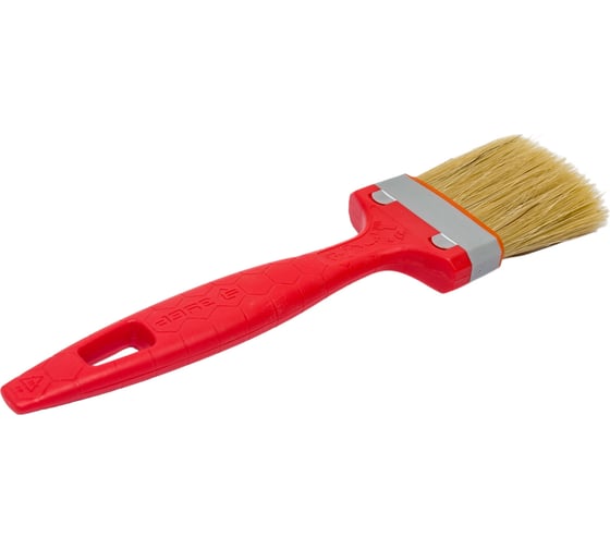 Изображение товара Плоская кисть для всех видов ЛКМ, пластмассовая ручка, 2"/50мм ЗУБР СТАНДАРТ УНИВЕРСАЛ 01015-050