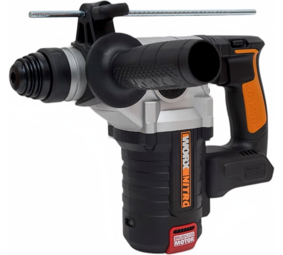 Изображение товара Аккумуляторный бесщеточный перфоратор WORX 20В, без АКБ и ЗУ WX380.9
