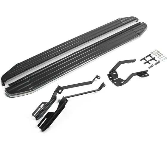 Изображение товара Пороги "Premium" Rival для Ford Explorer V 2010-2019, 193 см, 2 шт., алюминий, A193ALP.1802.1