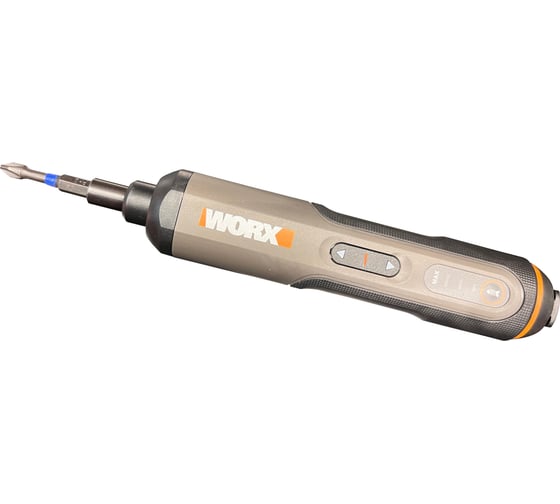 Изображение товара Аккумуляторная отвертка WORX 4В, 2,5Нм, 1,5Ач, набор оснастки WX240
