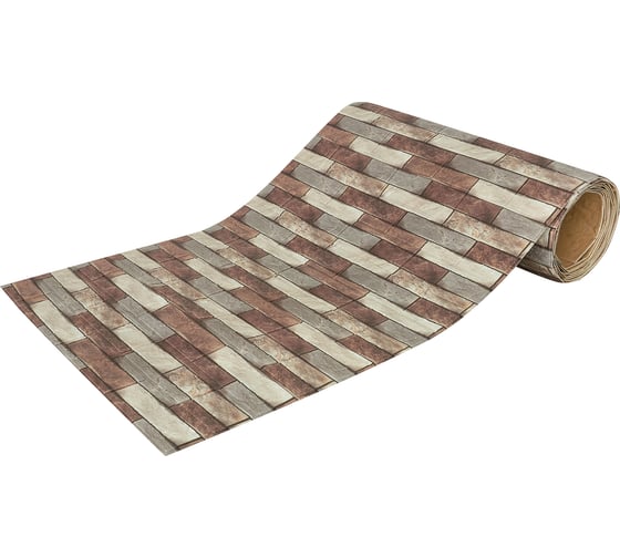 Изображение товара Мягкая самоклеящаяся 3d панель LAKO рулон, кирпичная кладка 20, 70x600 см, толщина 6 мм LKD-16-05-FC63-1-RU