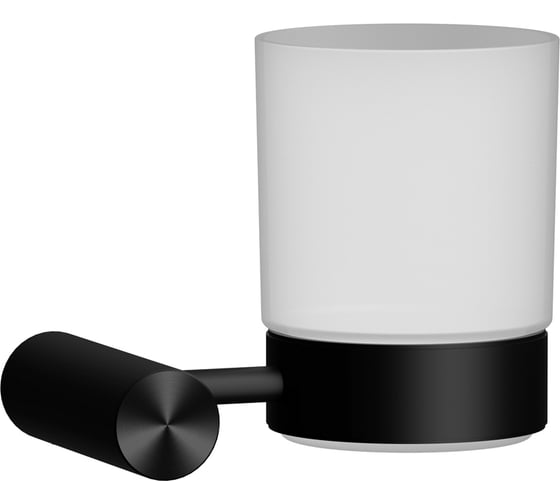 Изображение товара Стакан для ванной Raiber Graceful черный RPB-80007