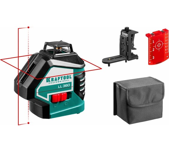 Изображение товара Лазерный нивелир KRAFTOOL LL360-2 34645-2