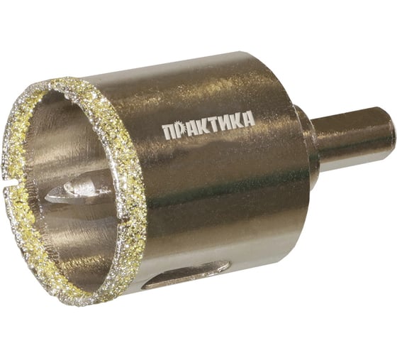 Изображение товара Коронка алмазная по керамограниту/керамике Профи (38х70 мм) ПРАКТИКА 917-644