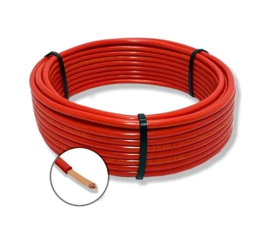 Изображение товара Электрический провод пугвнг(a)-ls ПРОВОДНИК 1x120 мм2 красный, 30м OZ249905L30