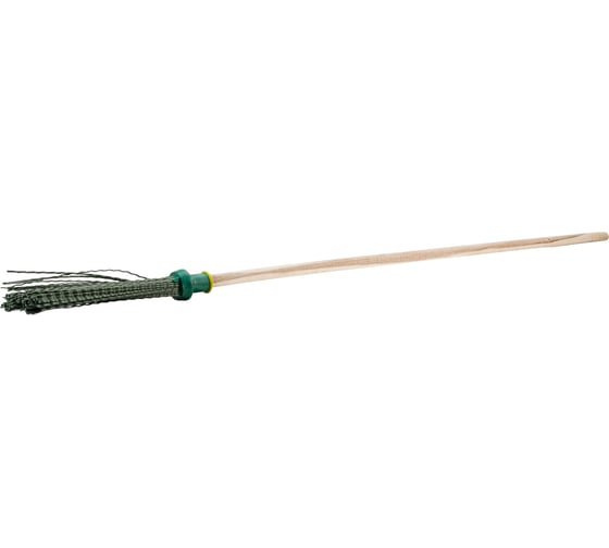 Изображение товара Полипропиленовая круглая метла с черенком СИБРТЕХ 215 х 280 мм 63226