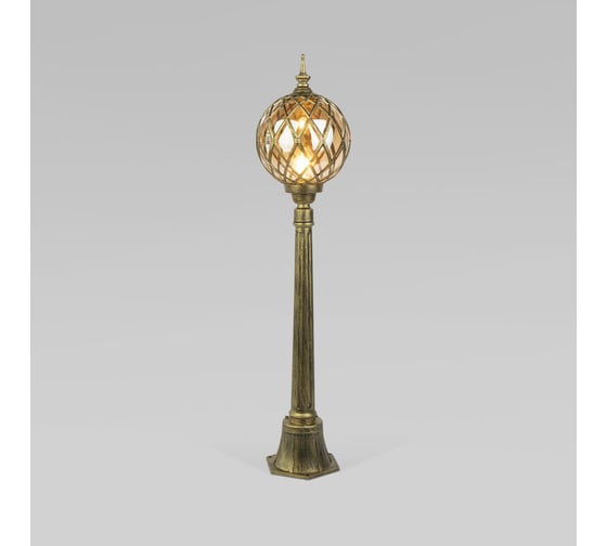 Изображение товара Садово-парковый светильник Elektrostandard Sirius F / черное золото a026100