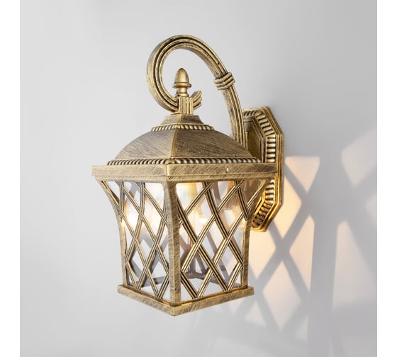 Изображение товара Садово-парковый светильник Elektrostandard Cassiopeya D / черное золото a025295