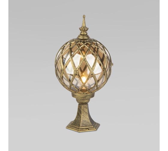 Изображение товара Садово-парковый светильник Elektrostandard Sirius S / черное золото a025303