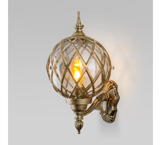 Изображение товара Садово-парковый светильник Elektrostandard Sirius U / черное золото a025302